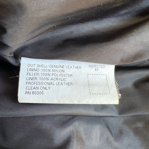 Black Leather Jacket for Men - Picture 5 of 9